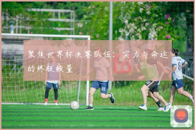 聚焦世界杯决赛队伍：实力与命运的终极较量