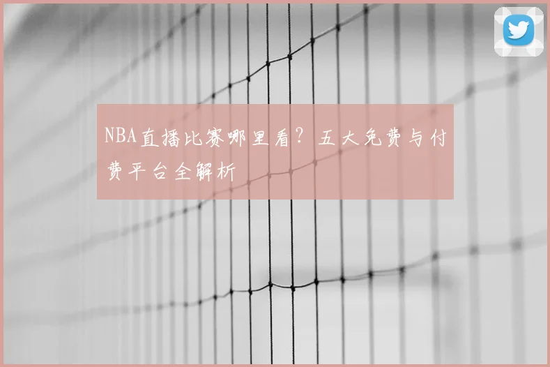 NBA直播比赛哪里看？五大免费与付费平台全解析